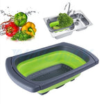 Glowkoo Progressive Collapsible Colander – Space Saving Foldable Kitchen Strainer