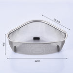 Glowkoo Stainless Steel Sink Strainer Basket for Kitchen Drain