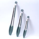 Glowkoo Kitchen Tongs Silicone Heat Resistant – Non Stick Cooking & Serving Tongs