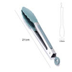 Glowkoo Kitchen Tongs Silicone Heat Resistant – Non Stick Cooking & Serving Tongs