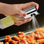 Glowkoo Oil Vinegar Spray Bottle for Cooking – Leakproof Glass BBQ & Kitchen Oil Sprayer (100ml)