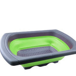 Glowkoo Progressive Collapsible Colander – Space Saving Foldable Kitchen Strainer