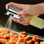 Glowkoo Oil Vinegar Spray Bottle for Cooking – Leakproof Glass BBQ & Kitchen Oil Sprayer (100ml)