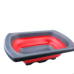 Glowkoo Progressive Collapsible Colander – Space Saving Foldable Kitchen Strainer