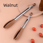 Glowkoo BBQ Tongs Stainless Steel Food Clamp for Grilling & Buffet Serving