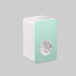 Glowkoo Wall Mount Toothpaste Dispenser Automatic Punch-Free Bathroom Organizer