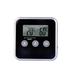 Glowkoo Digital Meat Thermometer with Probe for BBQ, Baking & Cooking
