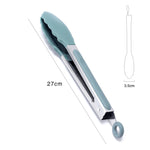 Glowkoo Kitchen Tongs Silicone Heat Resistant – Non Stick Cooking & Serving Tongs