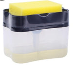 Glowkoo Kitchen Soap Dispenser for Sink – Refillable Plastic Dish Soap Pump